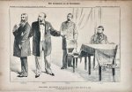Braakensiek, Johan (1858-1940) - [Original lithograph/lithografie by Johan Braakensiek] Het ministerie en de Socialisten, 12 December 1897, 1 pp.
