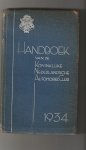  - Handboek van de Koninklijke Nederlandsche Automobielclub 1934