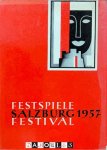  - Festspiele / Festival Salzburg 1957