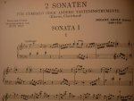 Hasse; Johann Adolf (1699 - 1783) - Zwei Partiten fur Cembalo oder Tasteninstrumente (Klavier, Clavichord); nach dem Urtext herausgegeben von Hugo Ruf