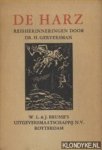 Gerversman, Dr. H. - Harz. Reisherinneringen door Dr. H. Gerversman
