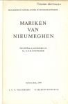 Knuvelder, Gerard .. met inleiding en aantekeningen - Mariken van Nieumeghen