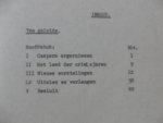 Hagestein; W. - Onrustig is ons hart Hagestein; W. - Onrustig is ons hart