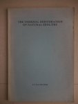 Reeuwijk, L.P. van. - The thermal dehydration of natural zeolites.