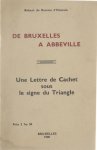 de Rossius d'Humain Robert - De Bruxelles à Abbeville: une lettre de cachet sous le signe du Triangle