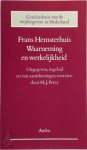 Frans Hemsterhuis 126099 - Waarneming en werkelijkheid Geschiedenis van de wijsbegeerte in Nederland