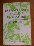 Schutter A. - Introducing English literature   -before 1900 -
