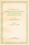Coornhert, Dirck - Bloemlezing uit `Vijftig lustighe historien oft nieuwicheden Johannis Boccatij`, bewerkt door C. van Baaren en H. Alsinga