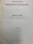 SEPP. CHR.,, - Bibliographische Mededeelingen/Kerkhistorische studien/Verboden lectuur. SEPP. CHR.,, - Bibliographische Mededeelingen/Kerkhistorische studien/Verboden lectuur.