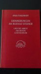Turgenieff, Assja, - Erinnerungen an Rudolf Steiner und die Arbeit am Ersten Goetheanum.