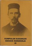 Snouck Hurgronje, C - Kumplan Karangan III