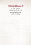 DROOG, BART F. M. (red.) / Ruben van Gogh, Diana Ozon, F. Starik, Elly de Waard e.a. - Moordballaden. Op ware moorden gebaseerde gedichten