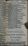 Camphuysen, (Camphuyzen,) Dirck Rafaelsz - D.R. Kamphuyzens Stichtelyke rymen, om te lezen of te zingen in IV. deelen. : Met veele wyzen op nieuws vermeerdert Waarbij: Uytbreyding over de Psalmen des Propheten Davids / na de fransche dicht-mate van C. Marot en T. de Beze ; door Diderik...