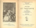 Moliere  -  Par  Pierre Clarac - Le Tartuffe .. comedie