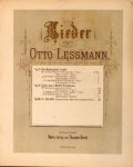 Lessmann, Otto: - Drei Nachtigallen-Lieder. Op. 21. No. 2: Die blauen Frühlingsaugen (As dur) Lessmann, Otto: - Drei Nachtigallen-Lieder. Op. 21. No. 2: Die blauen Frühlingsaugen (As dur)