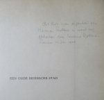 Robbers, Herman - Een oude Beiersche stad