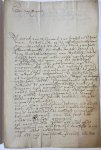  - ORANJE-NASSAU, NALATENSCHAP KONING/STADHOUDER WILLEM III; GODIN--- Brief van J. Godin(?) aan 'Edele Mogende Heeren', d.d. Den Haag, 17 juli 1702. Over de afwikkeling van de nalatenschap van 'zijn majesteijt van Engeland'.
