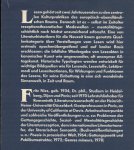 Nies, Fritz - Bahn und Bett und Blütenduft - Eine Reise durch die Welt der Lesebilder