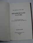 Dupré, Louis - Metaphysics and Culture.