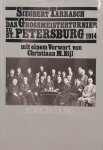 TARRASCH, Siegbert & BIJL, C.M. - Siegbert Tarrasch; Das Grossmeisterturnier zu St. Petersburg 1914