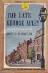 Marquand, John P. - The Late George Apley