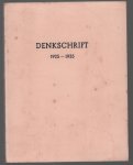 Bessenich, C. - Denkschrift uber Angelegenheiten der Anthroposophischen Gesellschaft in den Jahren 1925 bis 1935