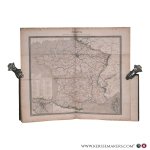 Poirée, Ernest - La France et ses colonies. Atlas illustré. Cent cartes dressées d'après les cartes de Cassini, du dépot de la guerre par M. Vuillemain. Texte rédigé d'après les documents officiels et sur un plan entièrement nouveau...