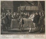 Anonymous; after Venne, Adriaen van de (1589-1662); after Dalen, Cornelis van (1592/1612-1665) - [Original etching/ets] 'Dodelycke uytgang van syn hoogheyt Fred. Henrik prince van Oranje'; death of Frederick Henry, Prince of Orange, 1647