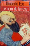 Eco, Umberto - Le nom de la rose (FRANSTALIG) Eco, Umberto - Le nom de la rose (FRANSTALIG)