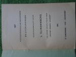 Slingenberg, L., in leven redacteur der "Nieuwe Hoogev. Courant" - 187 Hoogeveensche woorden en uitdrukkingen bijeengebracht door L. Slingenberg