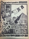  - Groenentooneel 26 september 1934 Uitvoering door de novitii van 1934 te geven op woensdag 26 september in het gebouw voor kunsten en wetenschappen.1934.