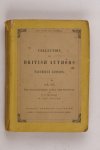 Thackeray, W.M - Collection of British Authors tauchnitz edition. Vol 580. The Four Georges; Lovel The Widower (3 foto's)
