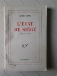 CAMUS Albert - L'état de siège. Spectacle en trois parties.
