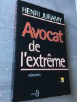 Henri Juramy - Avocat de l’extrême