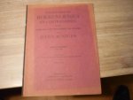 Rontgen; Julius - Oud-Hollandsche Boerenliedjes en Contradansen - Eerste Bundel, uitgave XX, bewerkt voor viool met begeleiding van Klavier door Julius Rontgen