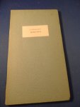 Carmiggelt, S. - Speciaal voor u. Een klein feestgeschenk van n.v. het parool/n.v. de nieuwe pers in 1963