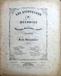 Burgmüller, Frédéric: - Les étincelles. 12 mélodies, fantaisies, variations et rondos pour le piano op. 97. Troisième suite, Nr. 8: Rondo militaire