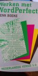 Boeke, Henk - Werken met WordPerfect  5