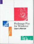 Redactie - ProImage Plus for Windows. User's Manual