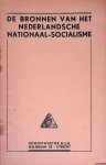 Mussert, Anton - en anderen - De bronnen van het Nederlandsche Nationaal-Socialisme