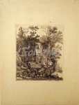 LUTMA, JACOB, - Landscape with a well