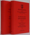 KARLS DES KÜHNEN, PARAVICINI, W. (HRSG.) - Der Briefwechsel Karls des Kühnen (1433-1477). Inventar. Redigiert von Sonja Dünnebeil und Holger Kruse. Bearbeitet von Susanne Baus, Sonja Dünnebeil, Johann Kolb, Holger Kruse, Harm von Seggern und Thomas Sgryska. Complete in 2 volumes.