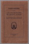 JAJ Barge - Handleiding bij de anatomische wandplaten ten gebruike bij het onderwijs in de kennis van het menschlijk lichaam