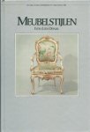Dewiel, Lydia-Lida - Meubelstijlen. Beschrijvingen van kenmerkende uitvoeringen van het meubel vanaf de 12e eeuw tot en met de Jugendstil