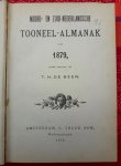 T.H. De Beer - Tooneel-Almanak voor 1879