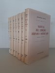 Palau y Dulcet, Antonio - Manual del librero Hispano-Americano (7 volumes)