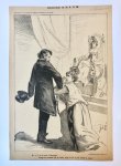 Braakensiek, Johan (1858-1940) - [Original lithograph/lithografie by Johan Braakensiek] Amsterdam en de A. O. M. 18 Mei 1890, 1 pp.