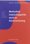 Bert Eggen - Sociaal agogisch basiswerk 1 -   Methodiek maatschappelijk werk en dienstverlening