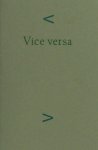 Morgenstern, Christian. - Vice versa. Morgenstern, Christian. - Vice versa.