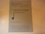 Tunder; Franz - Vier Praeludien